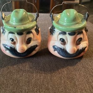 Vintage hand painted Tilso  made in Japan salt and pepper shakers